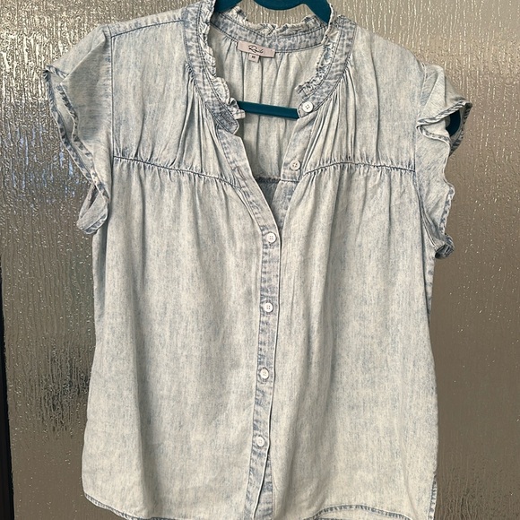 Rails Tops - Rails Chambray Ruthie  Blouse XS